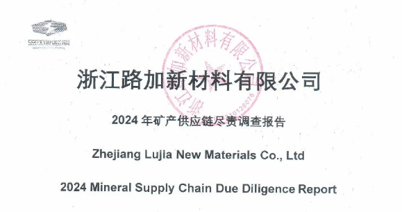 2024年度矿产供应链尽责调查报告（中英双语）